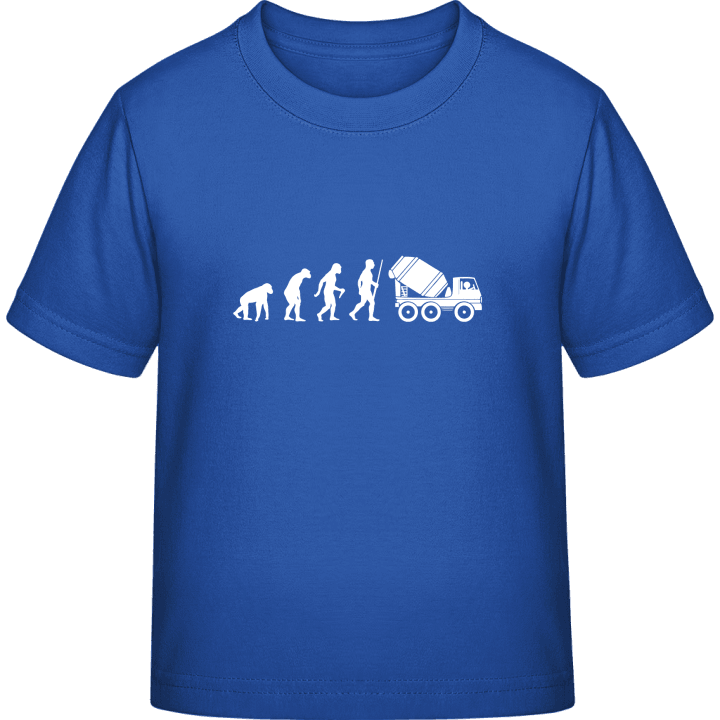 Truck Mixer Evolution Kinderen T-shirt contain pic