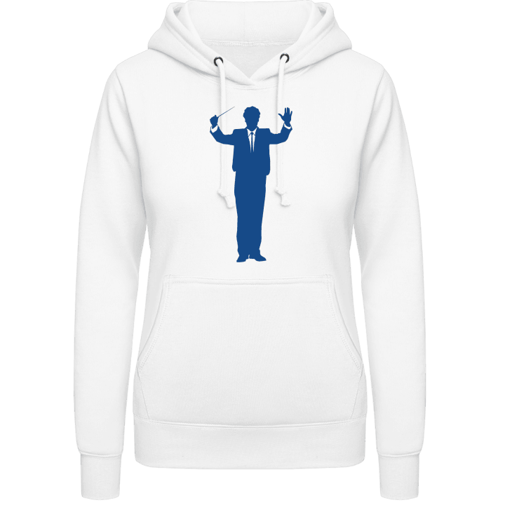 Conductor Silhouette Vrouwen Hoodie contain pic