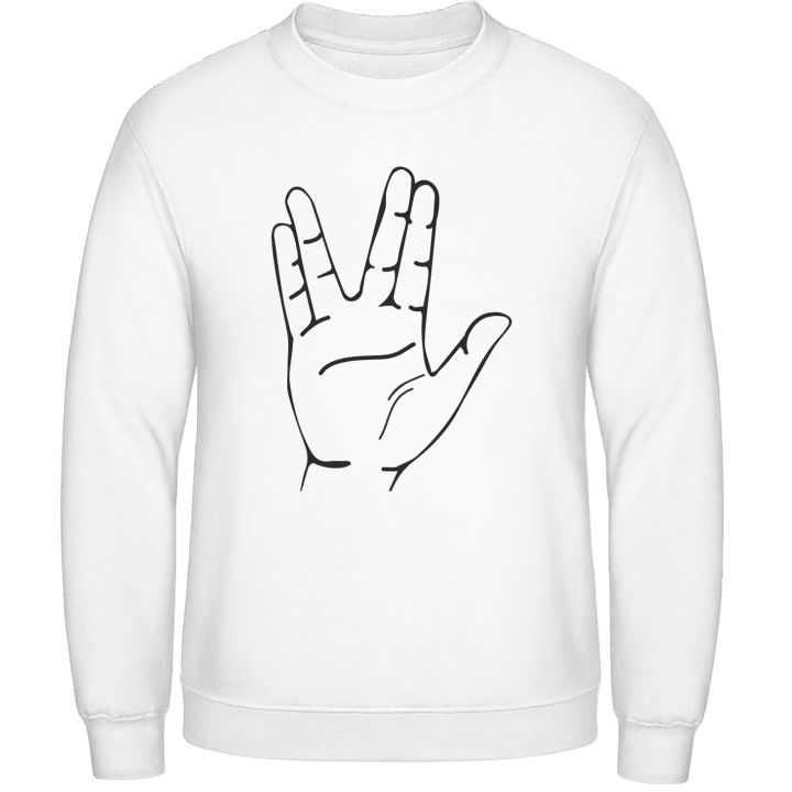 Live Long And Prosper Hand Sign Sweatshirt 0 image