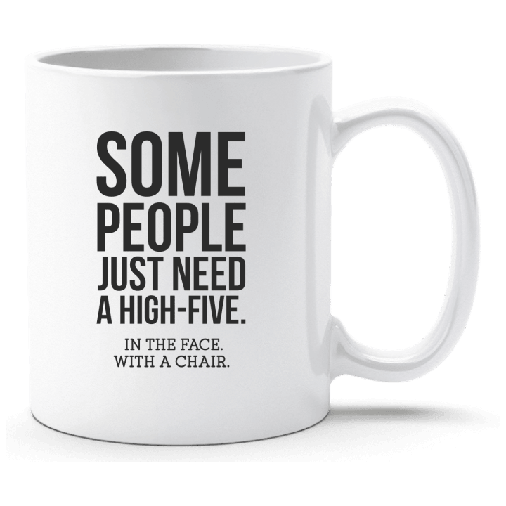 Some People Just Need A High Five Taza 0 image