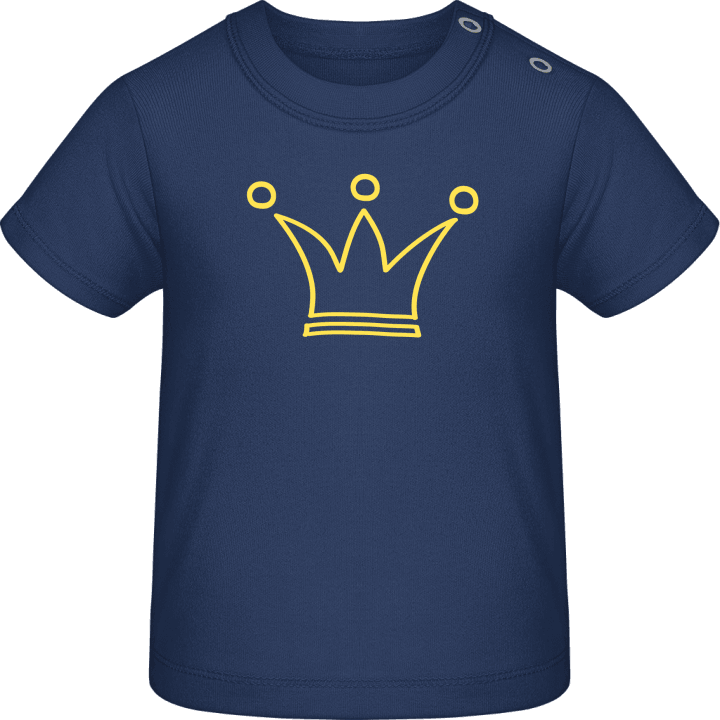 Crown Outline Baby T-Shirt contain pic