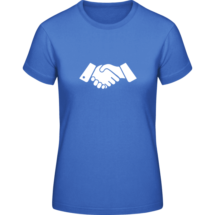 Manager Handshake Frauen T-Shirt contain pic