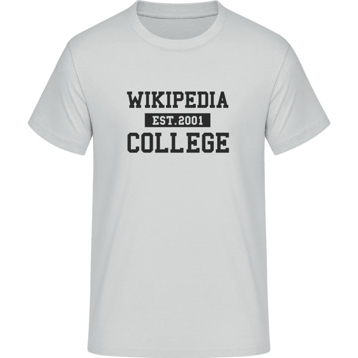 Wikipedia College Camiseta 0 image