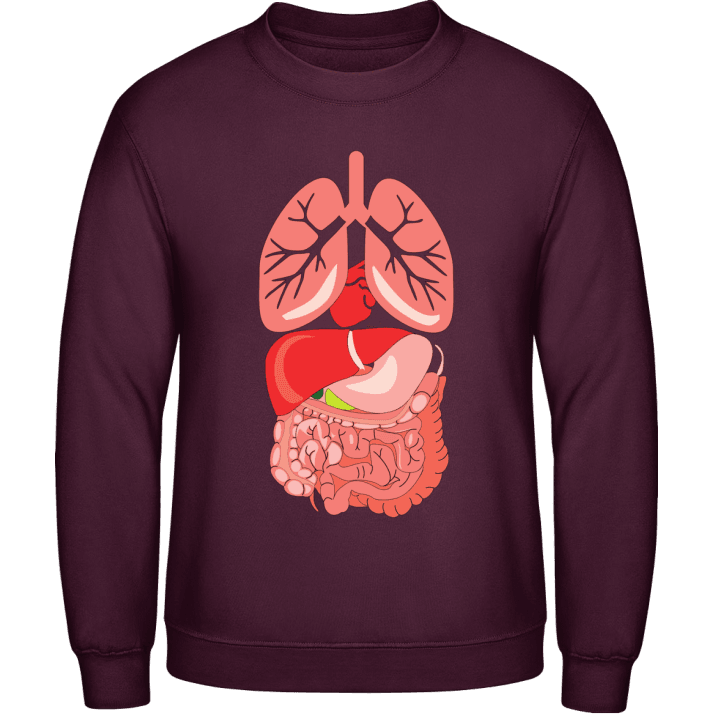 Human Organe Sweatshirt contain pic
