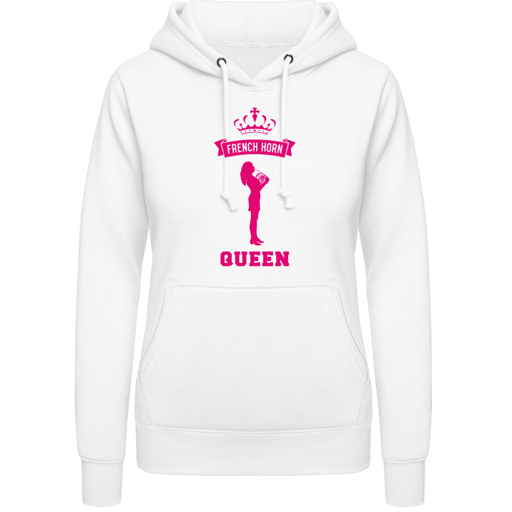 French Horn Queen Hoodie för kvinnor contain pic
