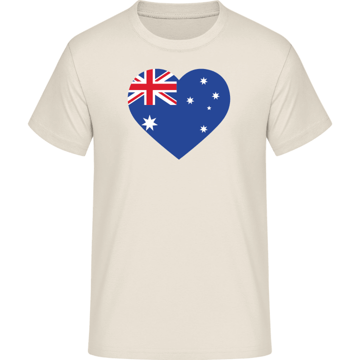 Australia Heart Flag T-skjorte contain pic