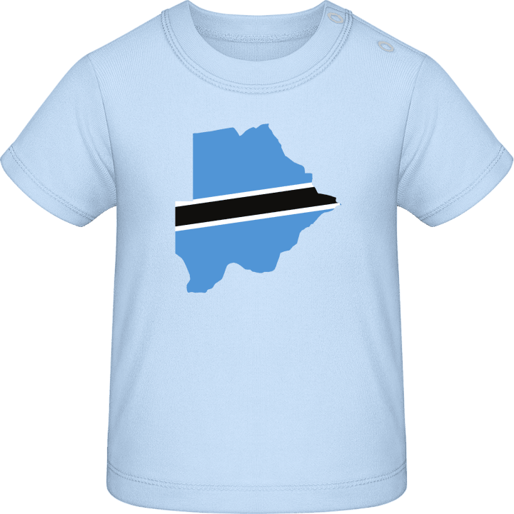 Botsuana Map Camiseta de bebé contain pic