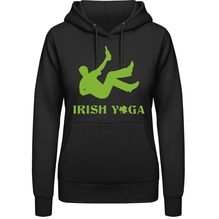 Irish Yoga Drunk Hoodie för kvinnor 0 image