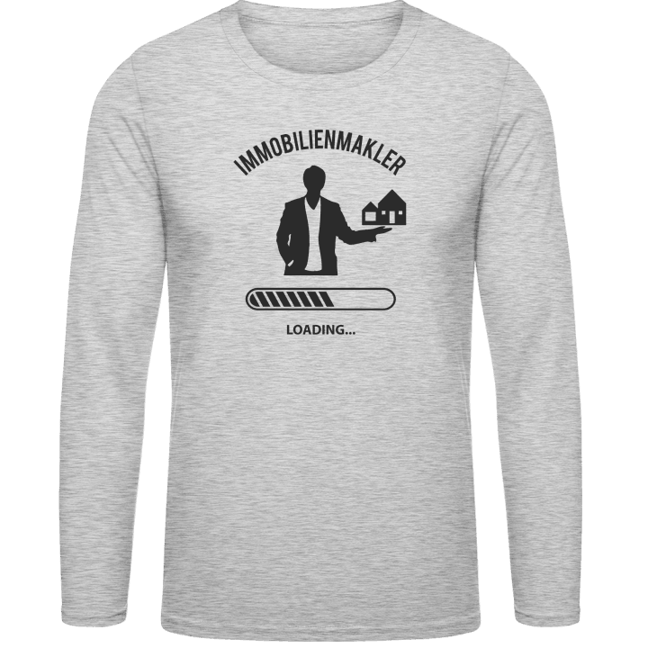 Immobilienmakler Loading Langarmshirt contain pic