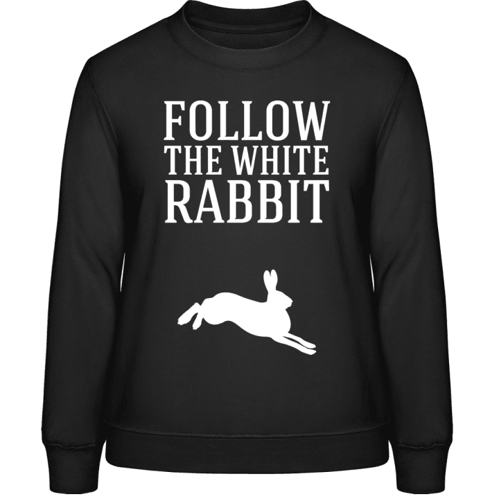 Follow The White Rabbit Frauen Sweatshirt 0 image