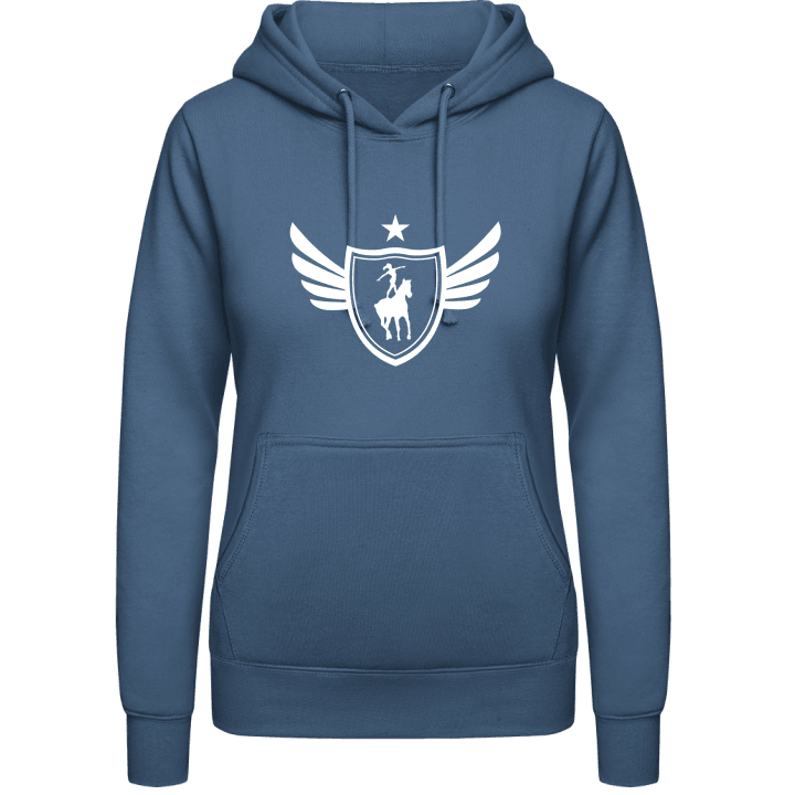 Vaulting Winged Vrouwen Hoodie contain pic