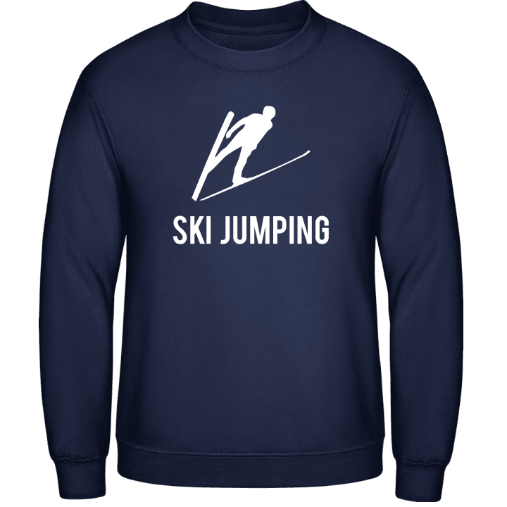Skispringen Silhouette Sweatshirt contain pic