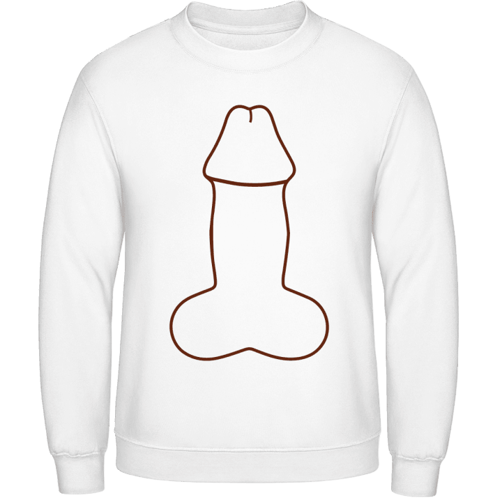 Penis Outline Sweatshirt contain pic