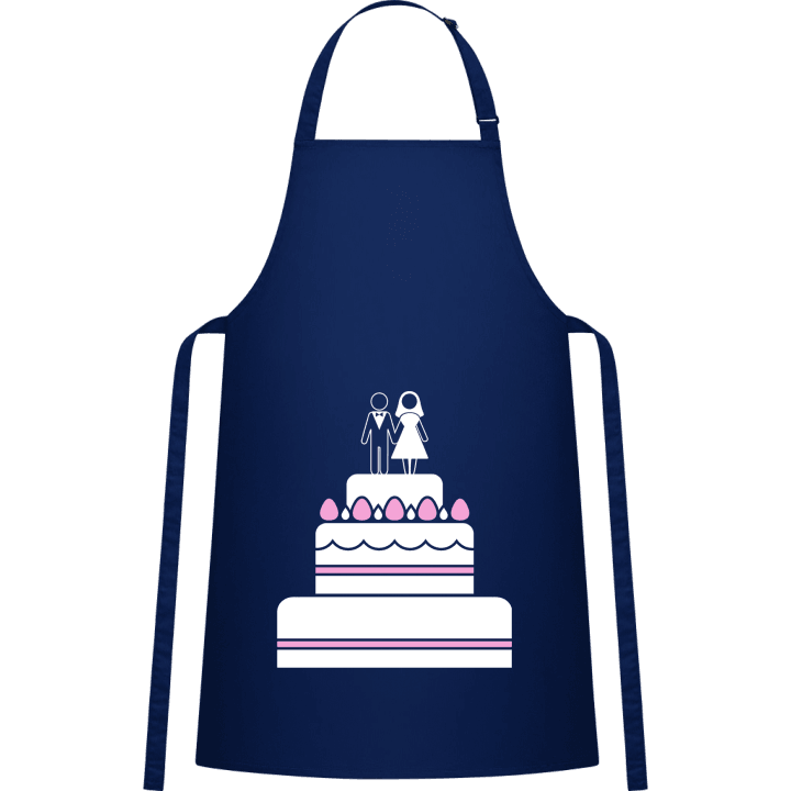 Wedding Cake Delantal de cocina contain pic
