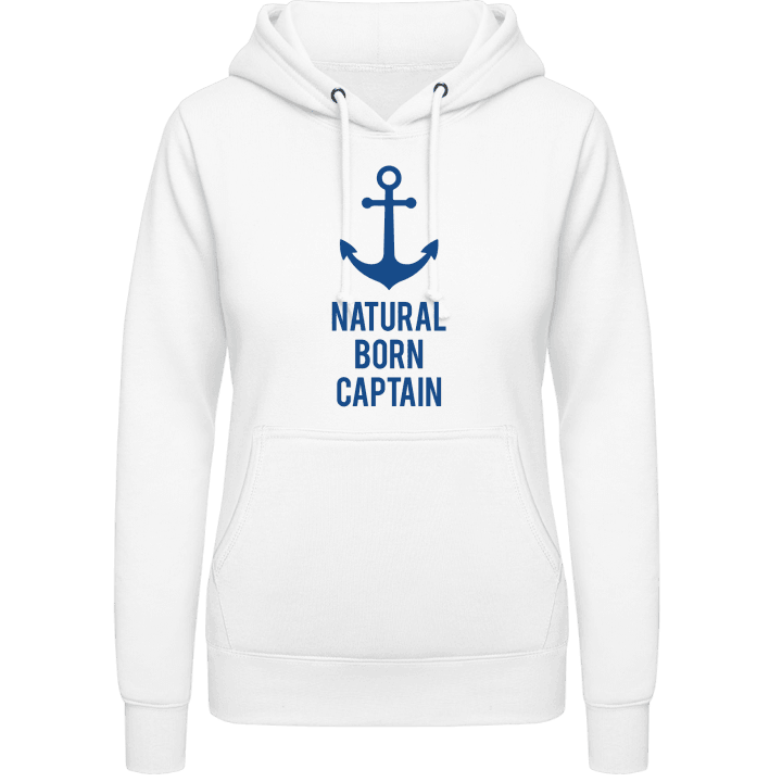Natural Born Captain Vrouwen Hoodie contain pic