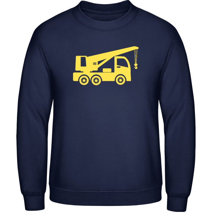 Crane Truck Sweatshirt contain pic