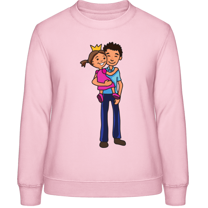 Princess And Dad Women Sweatshirt 0 image