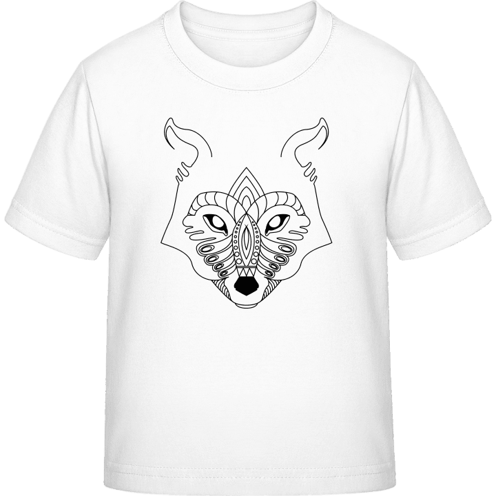Mandala Fox Head Camiseta infantil 0 image