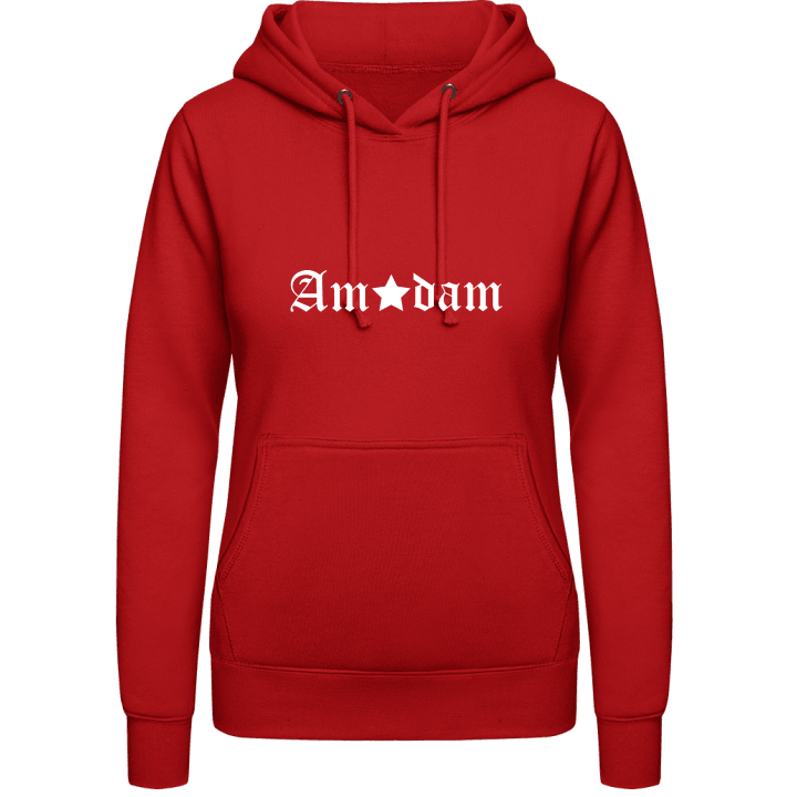 Amsterdam Star Vrouwen Hoodie contain pic