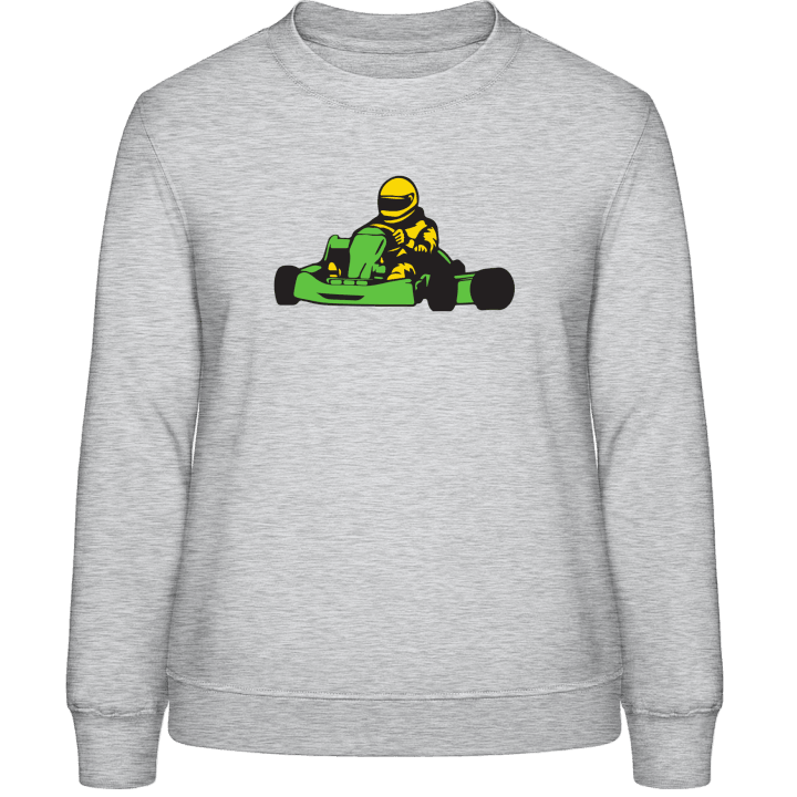 Go Kart Race Frauen Sweatshirt contain pic