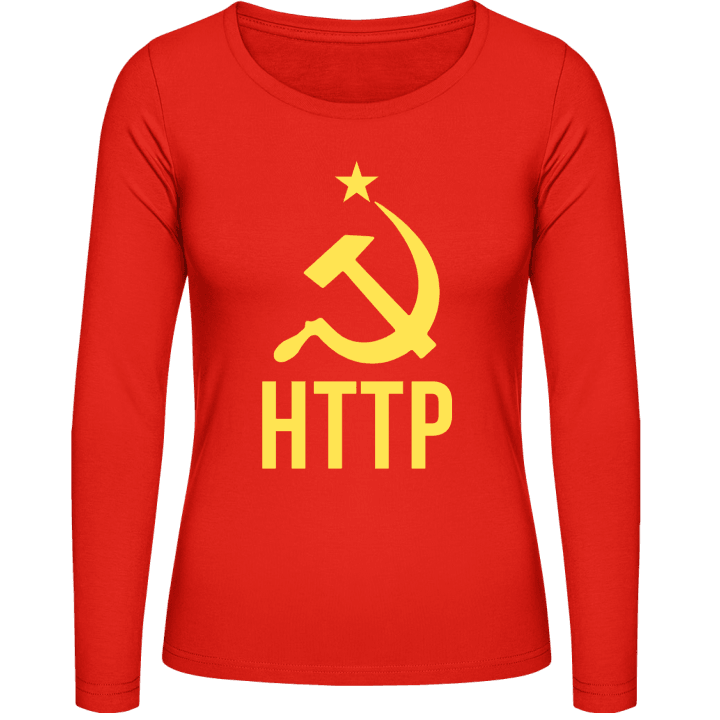 HTTP Frauen Langarmshirt contain pic
