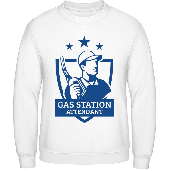 Gas Station Attendant Coat Of Arms Sweatshirt contain pic