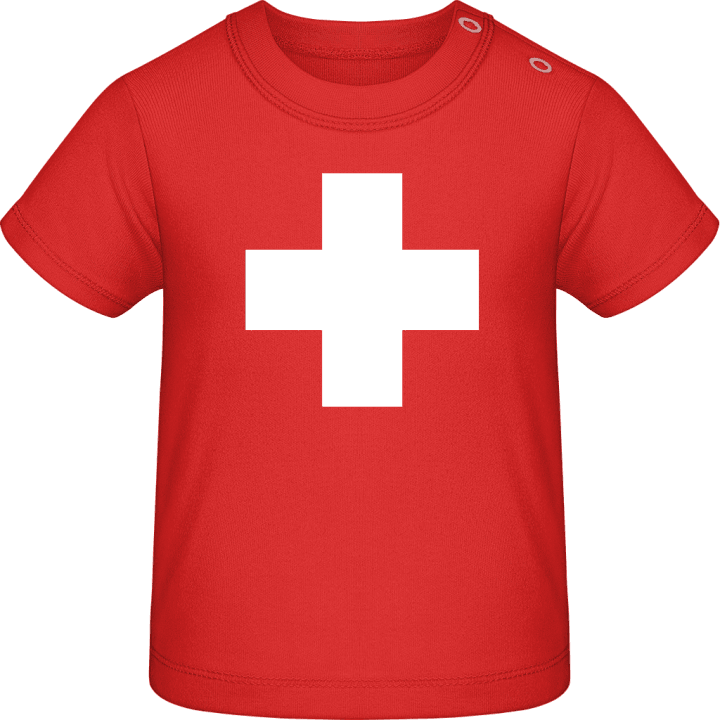 Swiss Camiseta de bebé contain pic