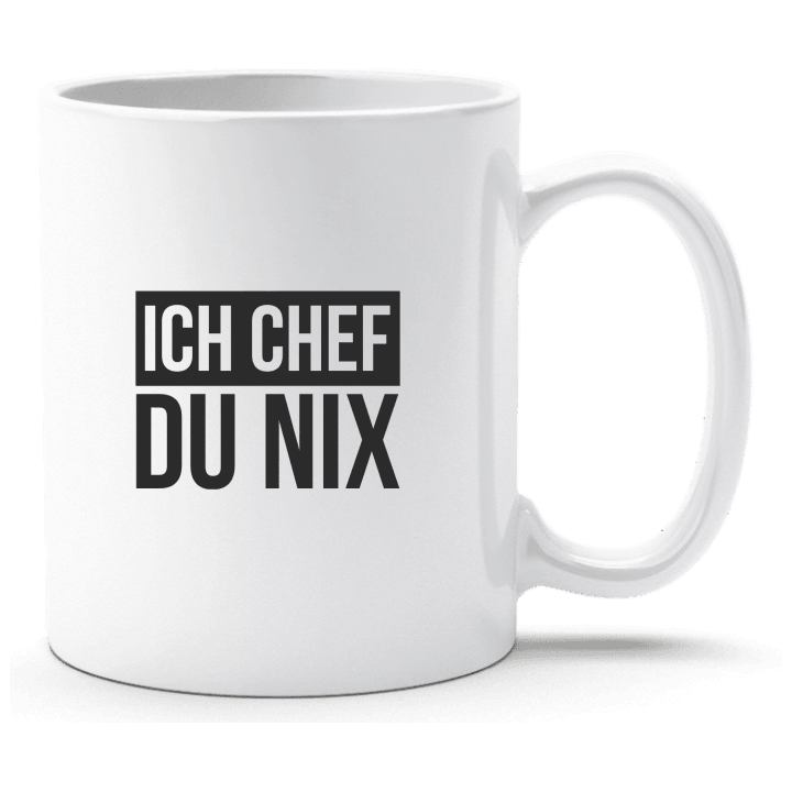 Ich Chef du nix Cup contain pic