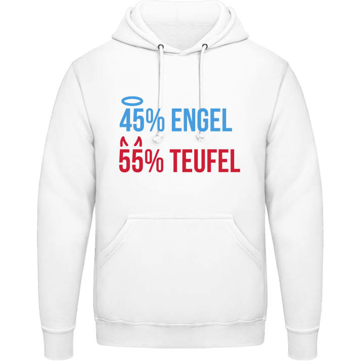 45% Engel 55% Teufel Felpa con cappuccio contain pic