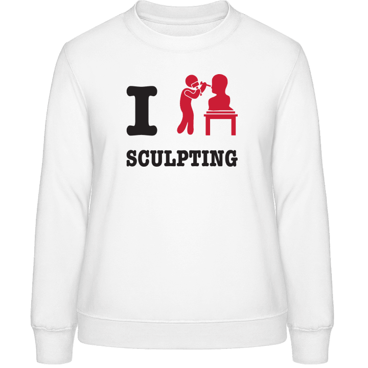 I Love Sculpting Vrouwen Sweatshirt contain pic