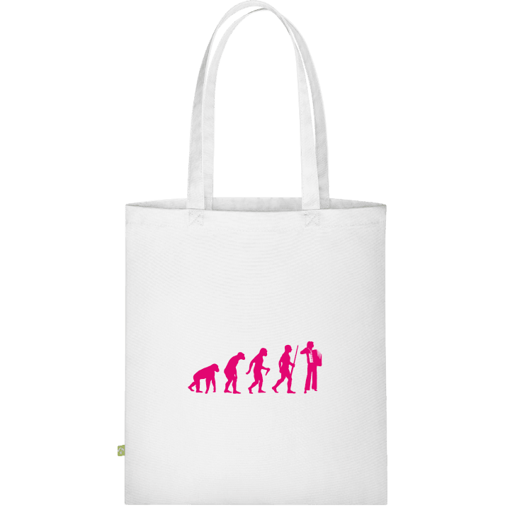 Female Accordionist Evolution Cloth Bag contain pic