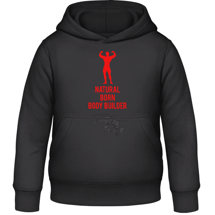 Natural Born Body Builder Sweat à capuche pour enfants contain pic