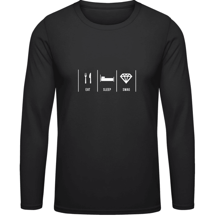 Eat Sleep Swag T-shirt à manches longues contain pic