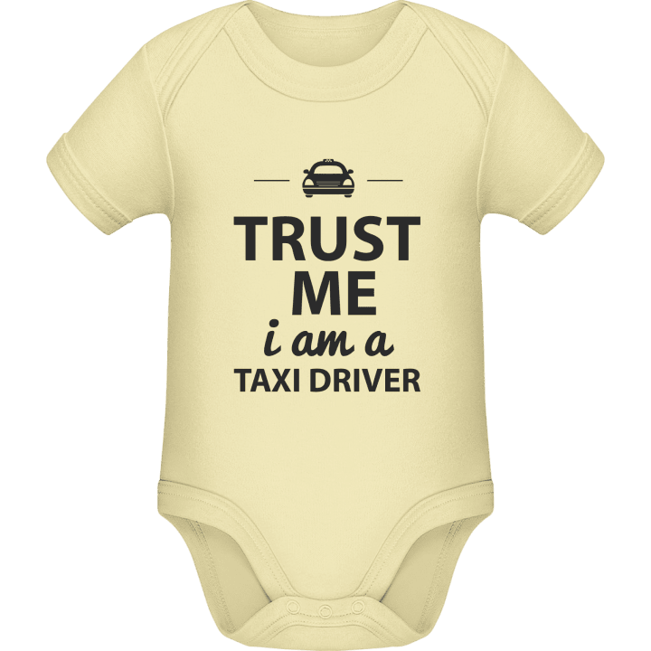 Trust Me I´m A Taxi Driver Baby romperdress contain pic
