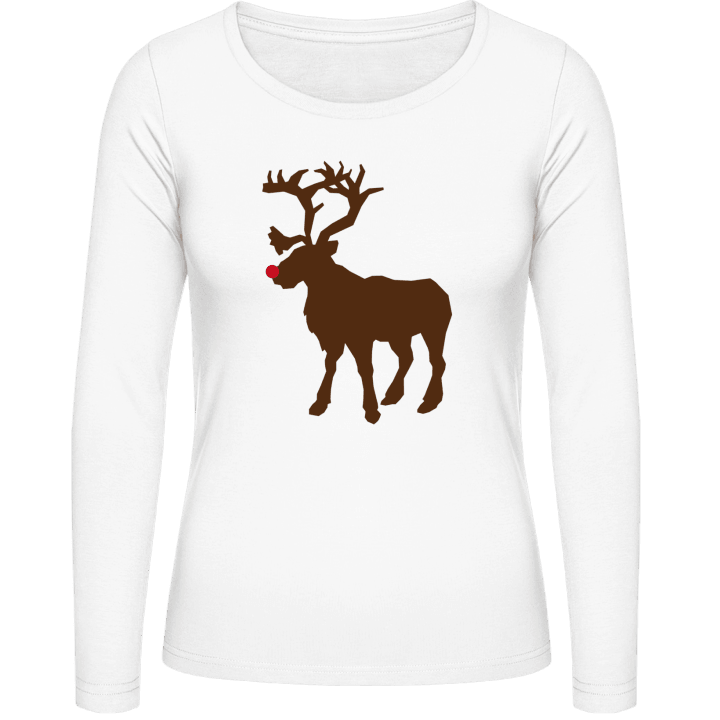 Red Nose Reindeer Frauen Langarmshirt 0 image