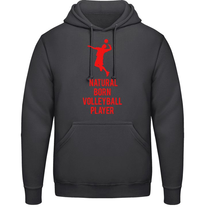 Natural Born Volleyball Player Hoodie 0 image