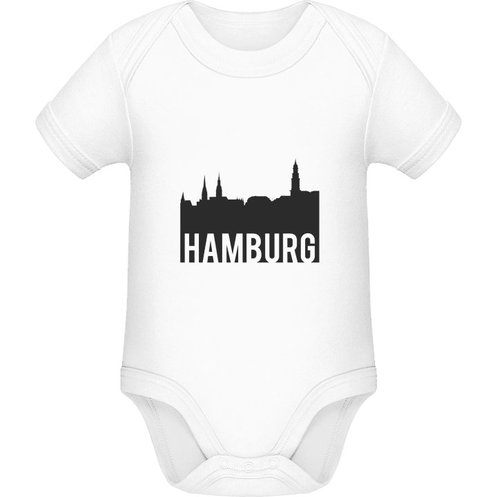 Hamburg Skyline Baby romperdress contain pic