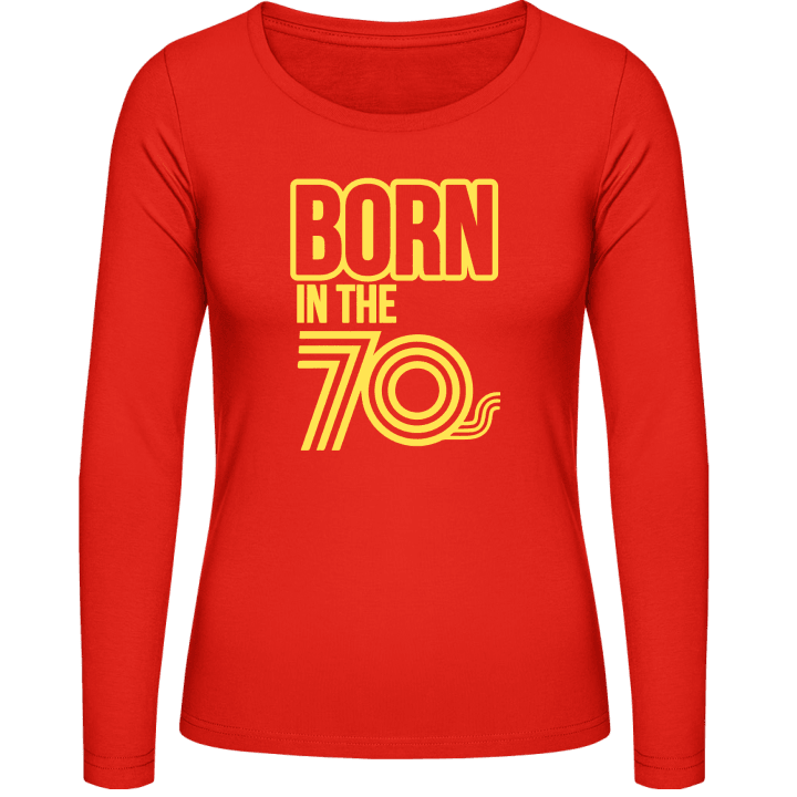 Born In The 70 T-shirt à manches longues pour femmes 0 image
