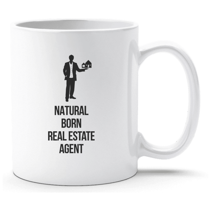 Natural Born Real Estate Agent Cup contain pic