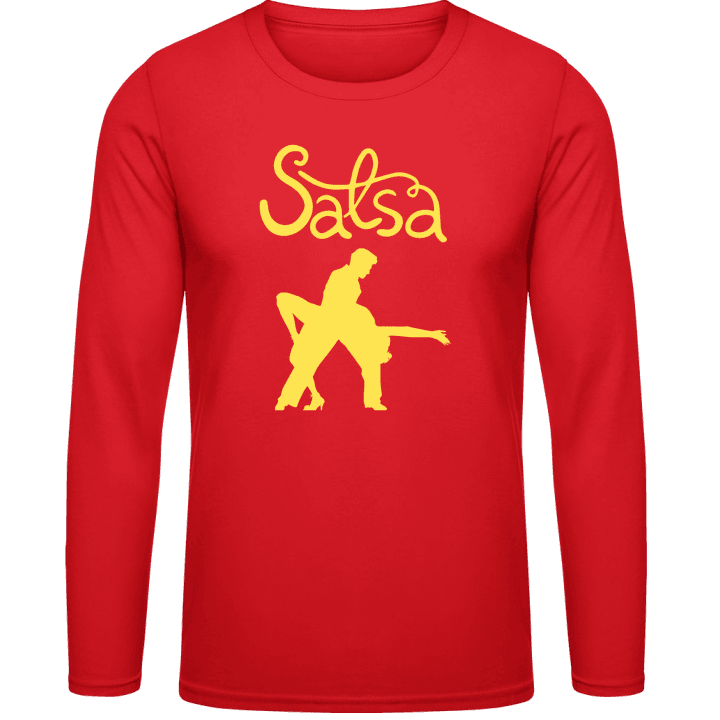 Salsa Dancing Langermet skjorte contain pic