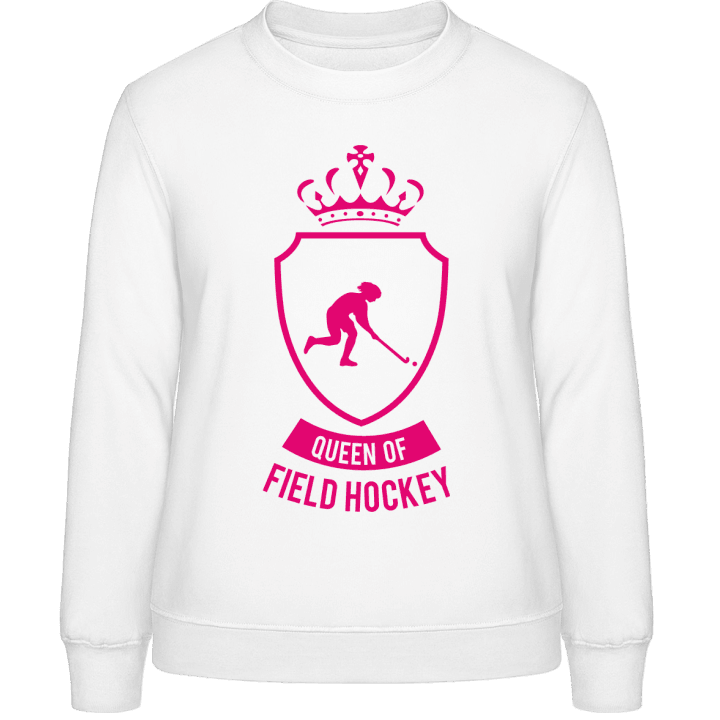 Queen Of Field Hockey Sweat-shirt pour femme contain pic