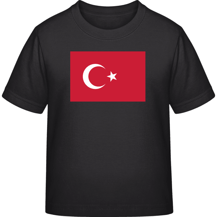 Turkey Flag T-shirt för barn contain pic