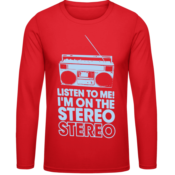 Pavement Stereo Long Sleeve Shirt contain pic