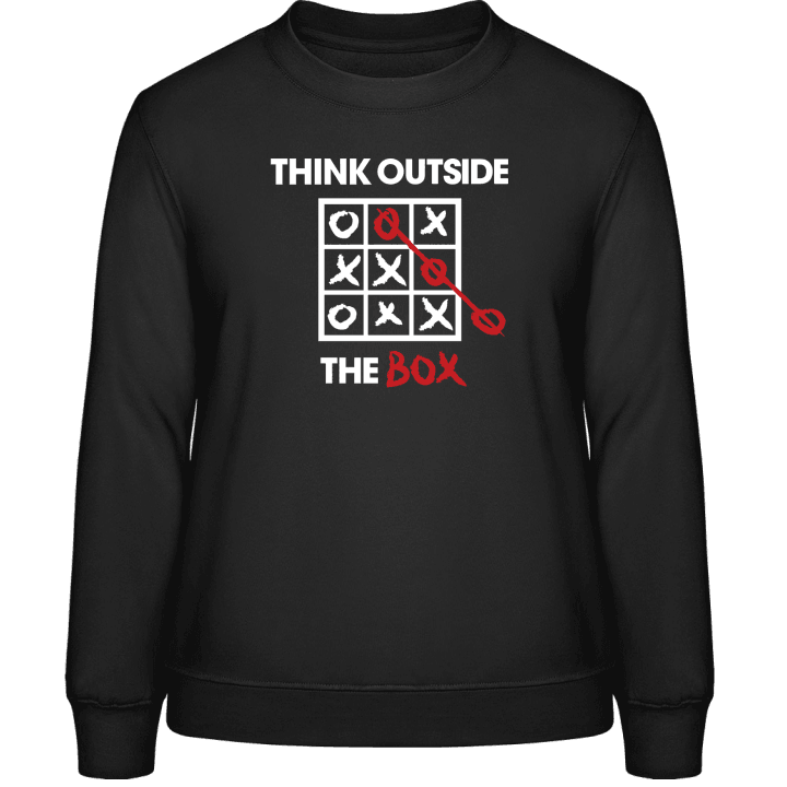 Think Outside The Box Frauen Sweatshirt 0 image