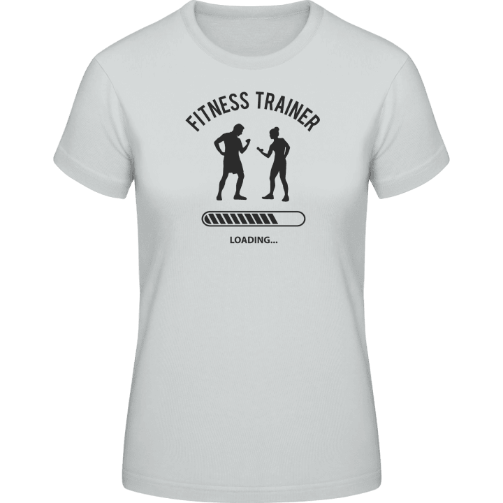 Fitness Trainer Loading T-shirt för kvinnor contain pic
