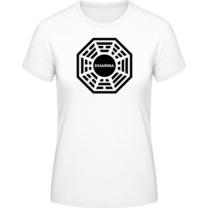 Dharma Symbol Frauen T-Shirt contain pic