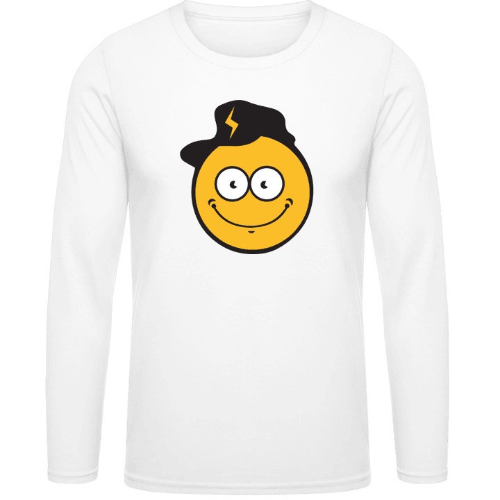 Electrician Smiley Langarmshirt contain pic