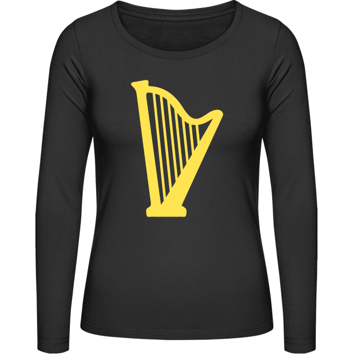 Harfe Frauen Langarmshirt contain pic