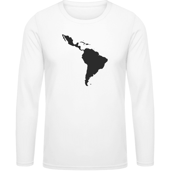 Latin America Map Long Sleeve Shirt contain pic