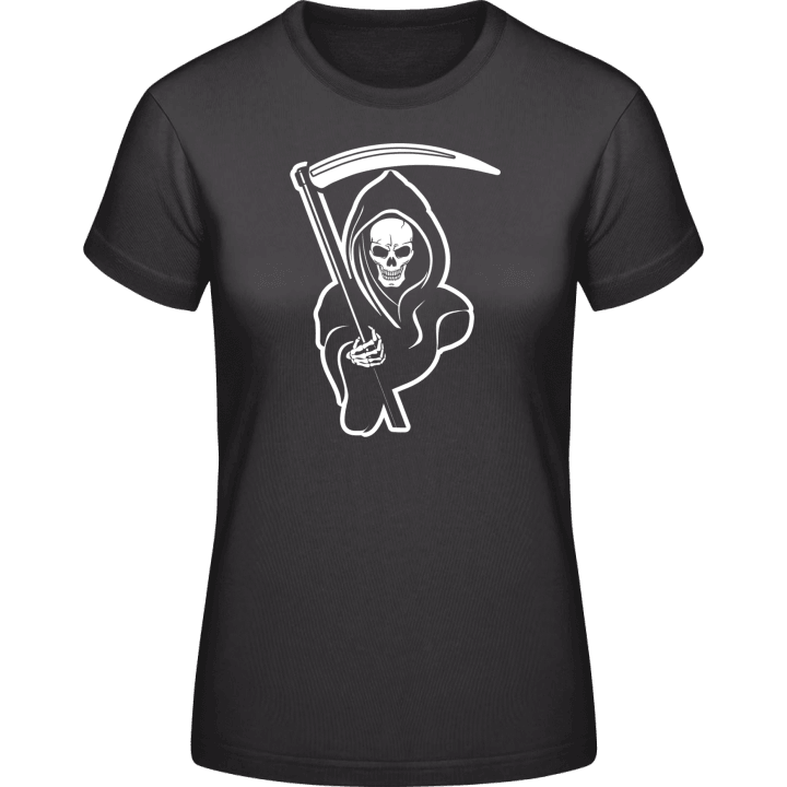 Death Grim Reaper Logo T-skjorte for kvinner contain pic